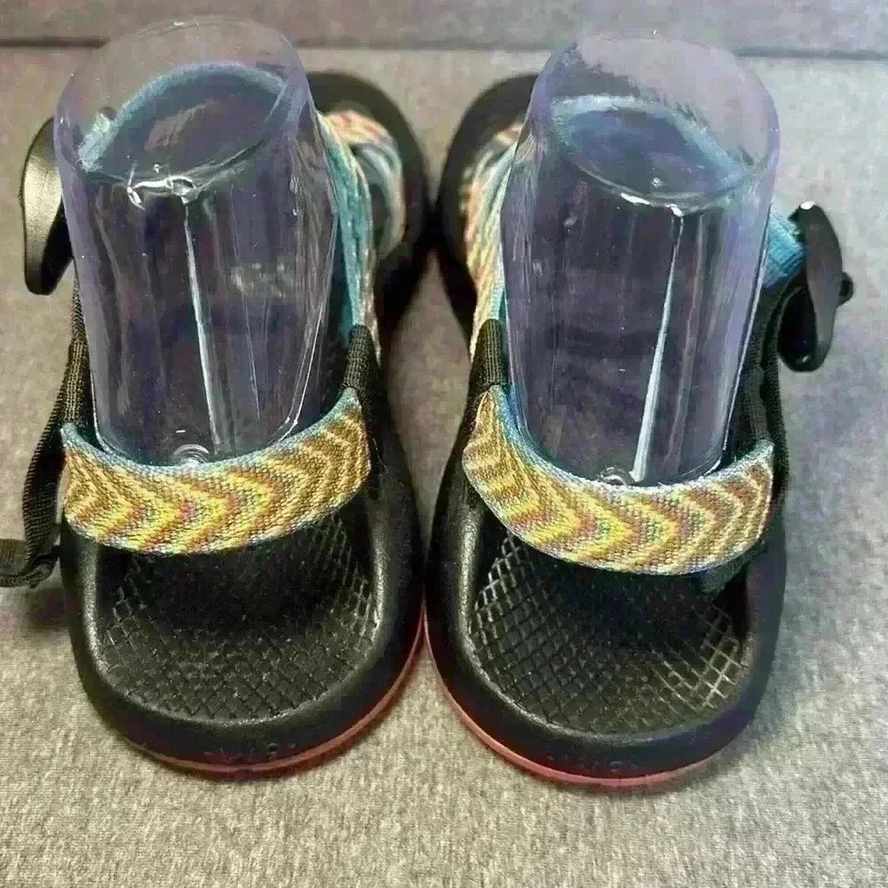 CHACO FIESTA ZX/2 CLASSIC DOUBLE STRAP MULTI-COLOR SPORT SANDALS WOMEN'S SZ 9 - Picture 7 of 13